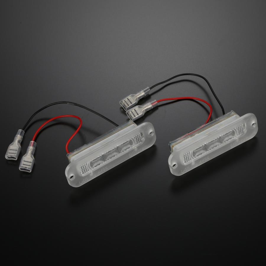 Mercedes-Benz ベンツ LED ライセンスランプ Gクラス W463 