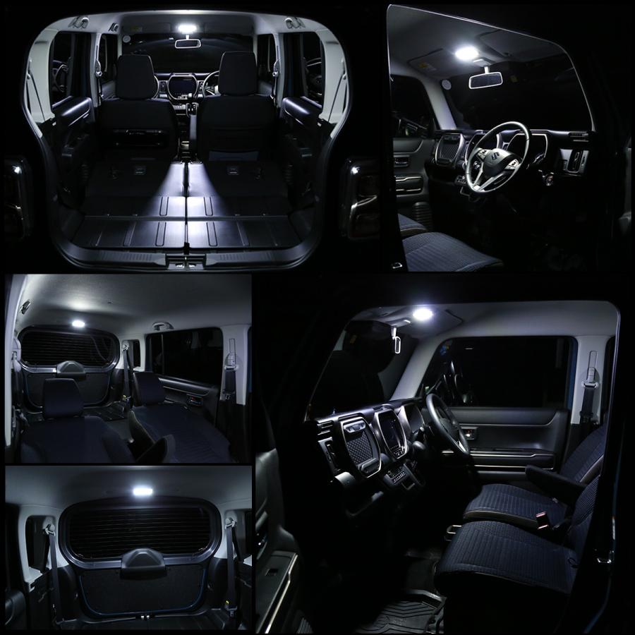 MR52S MR92S ハスラー MS52S MS92S フレア クロスオーバー LED ルームランプ 前期 後期 純白光 7000K ホワイト R-489 | ハスラー | 04