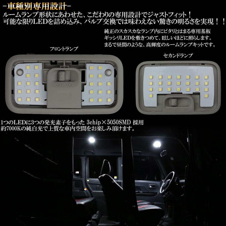 タント LA650S LA660S タント カスタム LED ルームランプ 純白光 7000K ホワイト 取説付き R-499｜eale｜03