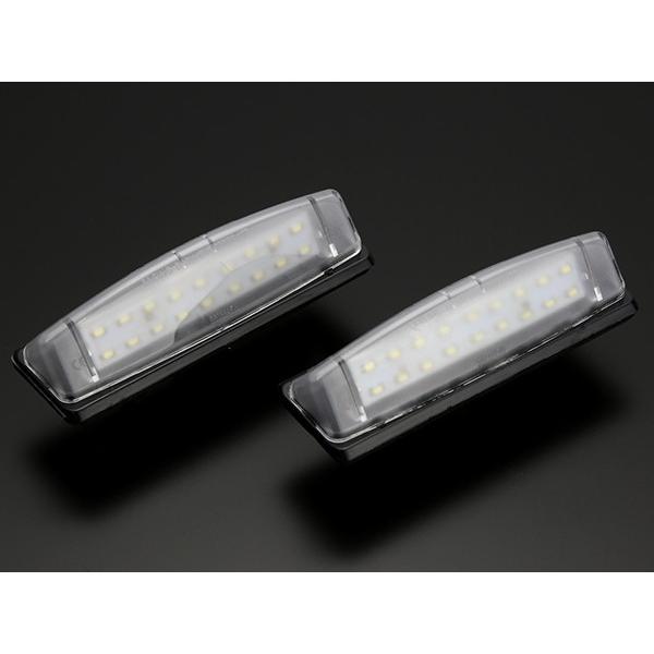 レーシングダッシュ LED ライセンスランプ(ナンバー灯） 30系 セルシオ / 30系 ハリアー / プラッツ 5603845W｜eale｜03