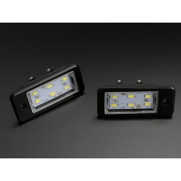 レーシングダッシュ LED ライセンスランプ アウディ A3 S3 8P 8PA A3 カブリオレ 8V キャンセラー内蔵 5605133W ナンバー灯 RD061 | Audi | 03