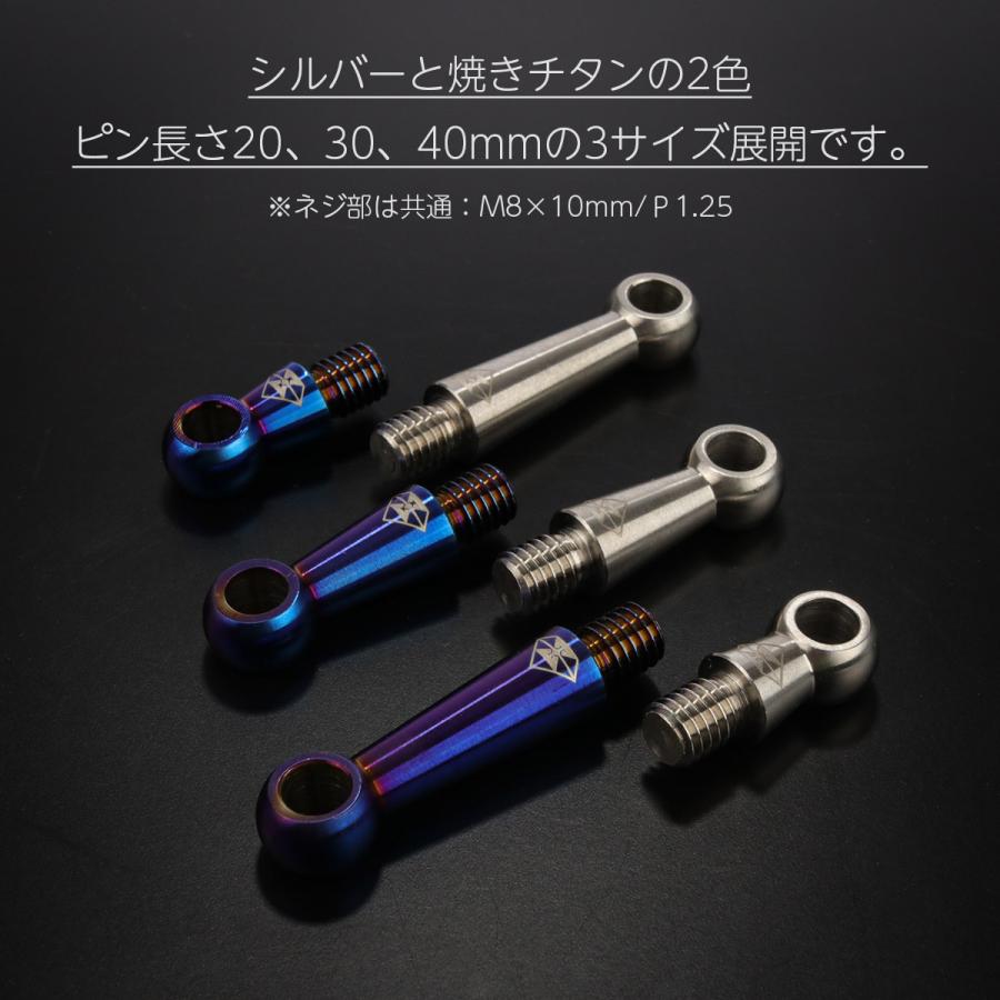 20mm バンクセンサー ネジ M8×10mm P1.25 補修 交換用 ドレスアップに