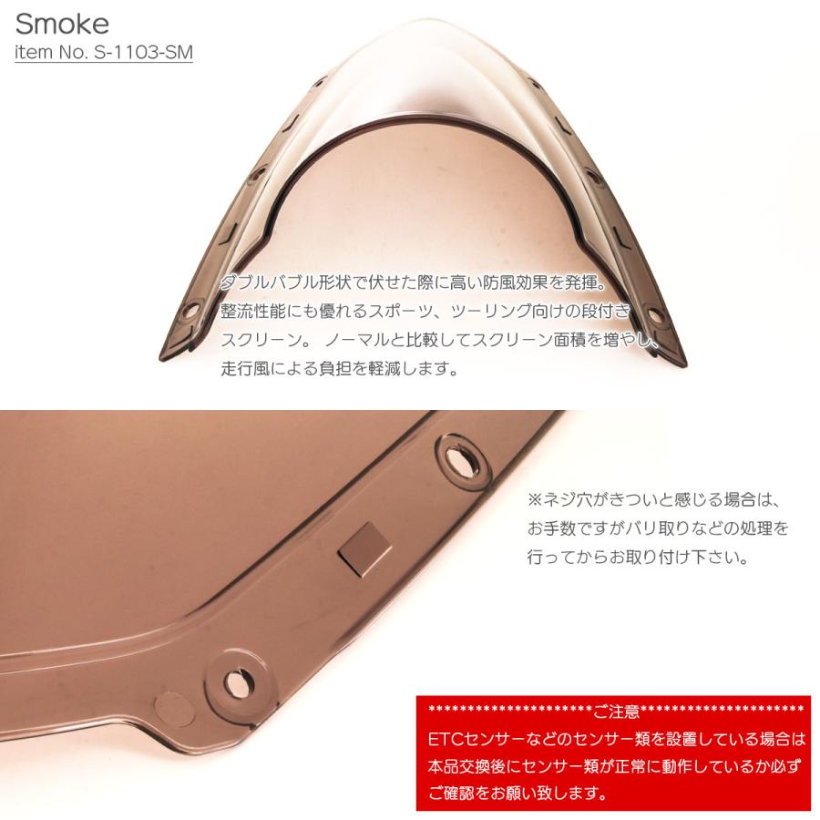 カワサキ（Kawasaki） ニンジャ ZX-10R ZX-10RR バイク スクリーン