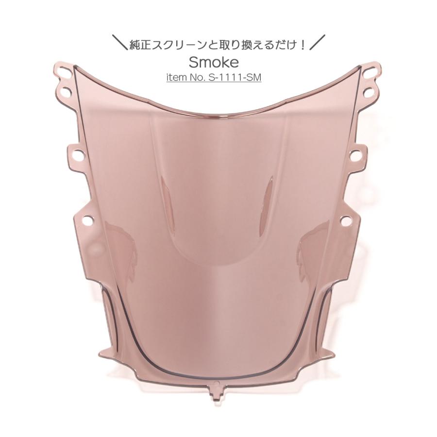 ヤマハ発動機 YZF-R1 YZF-R1M 2020-2025年式 バイク スクリーン ダブル