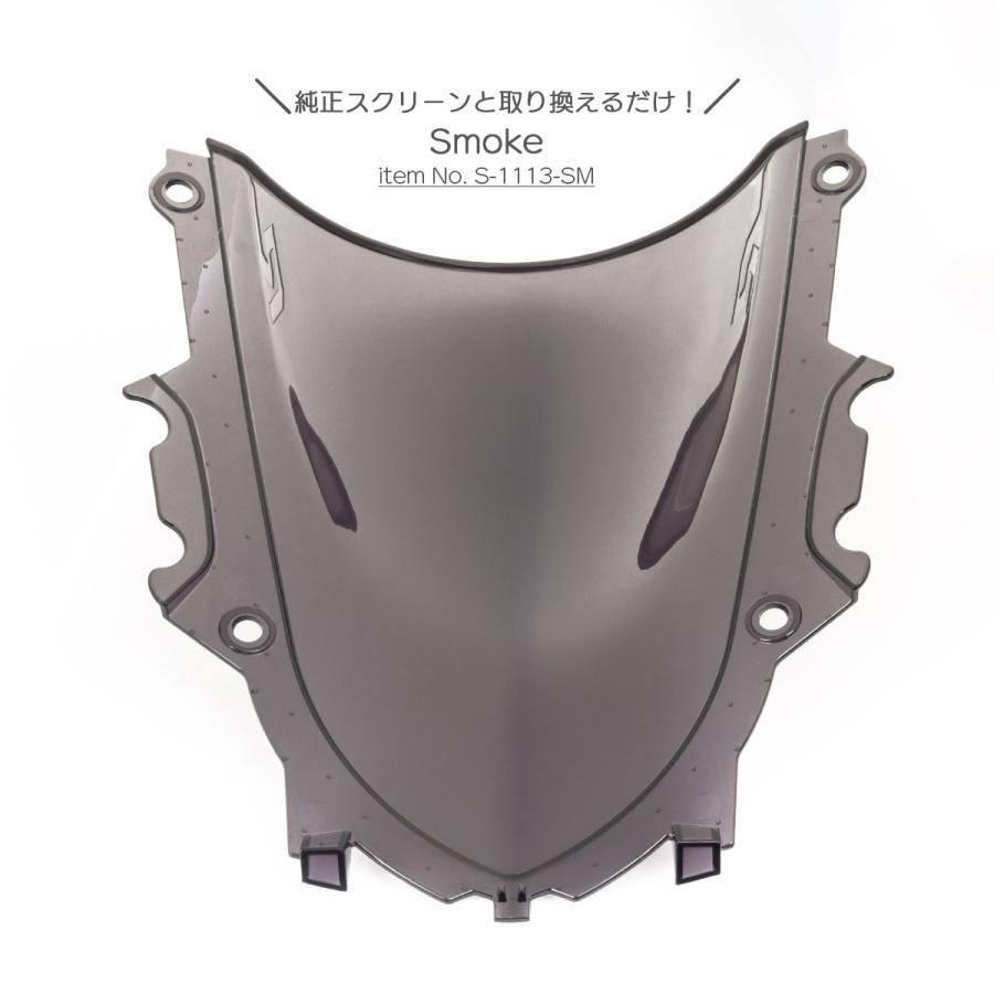 ヤマハ発動機 YZF-R25 YZF-R3 2019-2025年式 バイク スクリーン ダブル