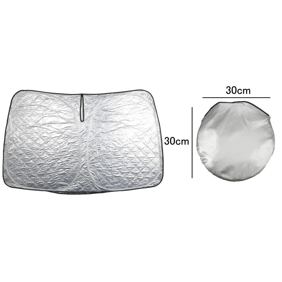 ハリアー アクア サンシェード NHP10 フロント ワンタッチ 日よけ