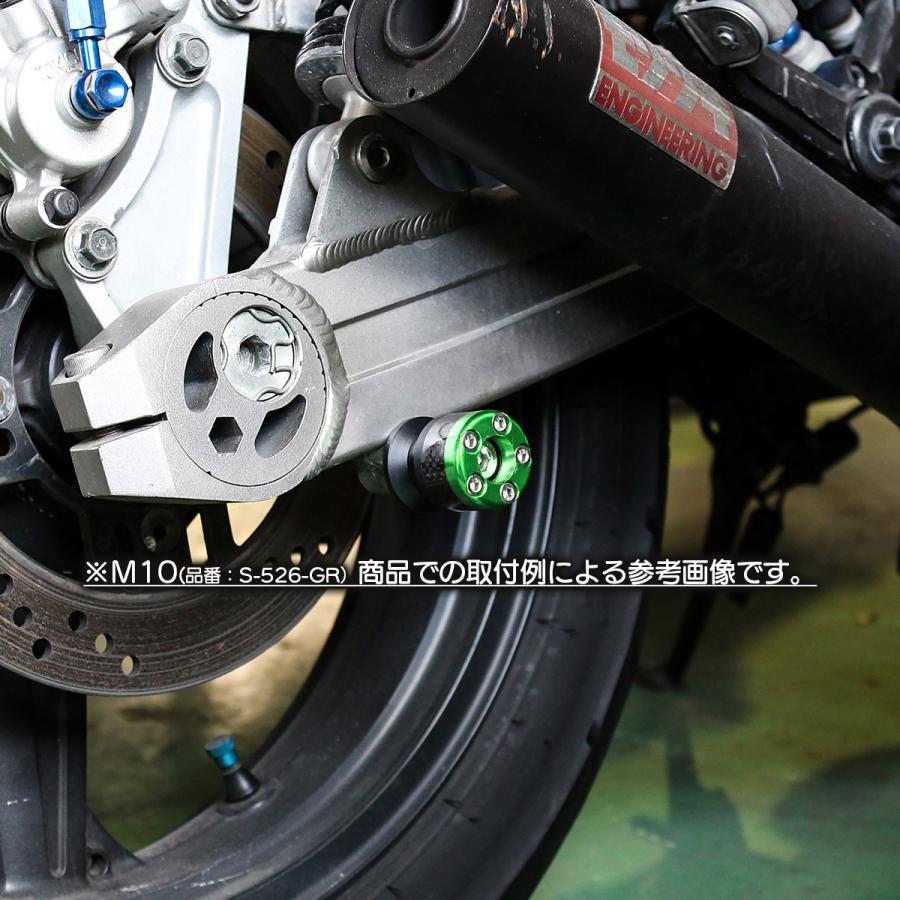 バイク スタンドフック スライダー兼用 スイングアーム用 M6 リア用