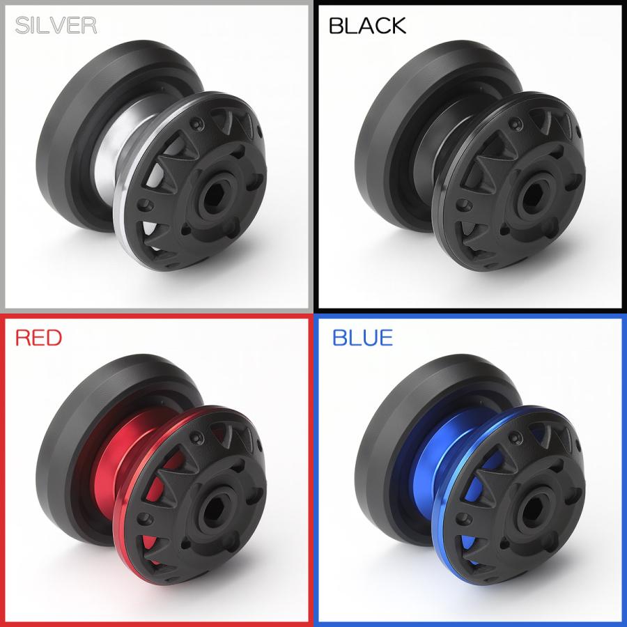 バイク スタンドフック スイングアーム用 M10 リア用 アルミ＆樹脂