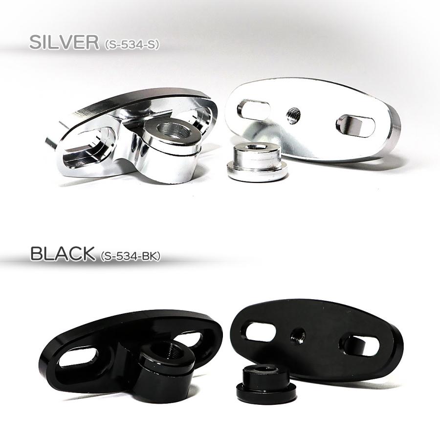 カウリング ミラー アタッチメント バイク オートバイ 汎用 カウルに