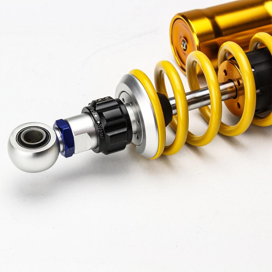 リアサスペンション 345mm ブッシュ取付 2本セット ダンパー