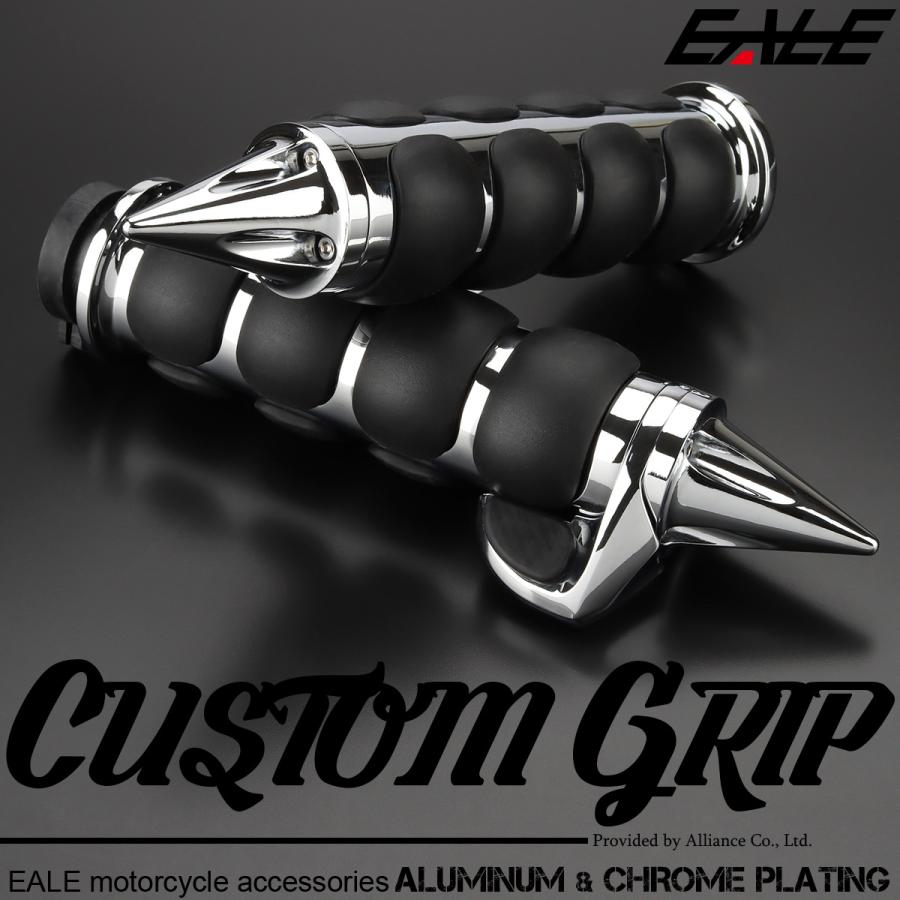 Harley Davidson バイク グリップ 1インチ ハンドル 左右セット