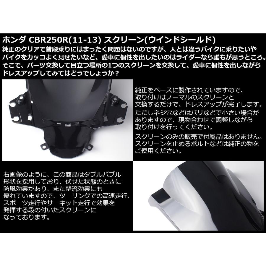 ホンダ（HONDA） CBR250R 11〜13年式 MC41 前期 ダブルバブル