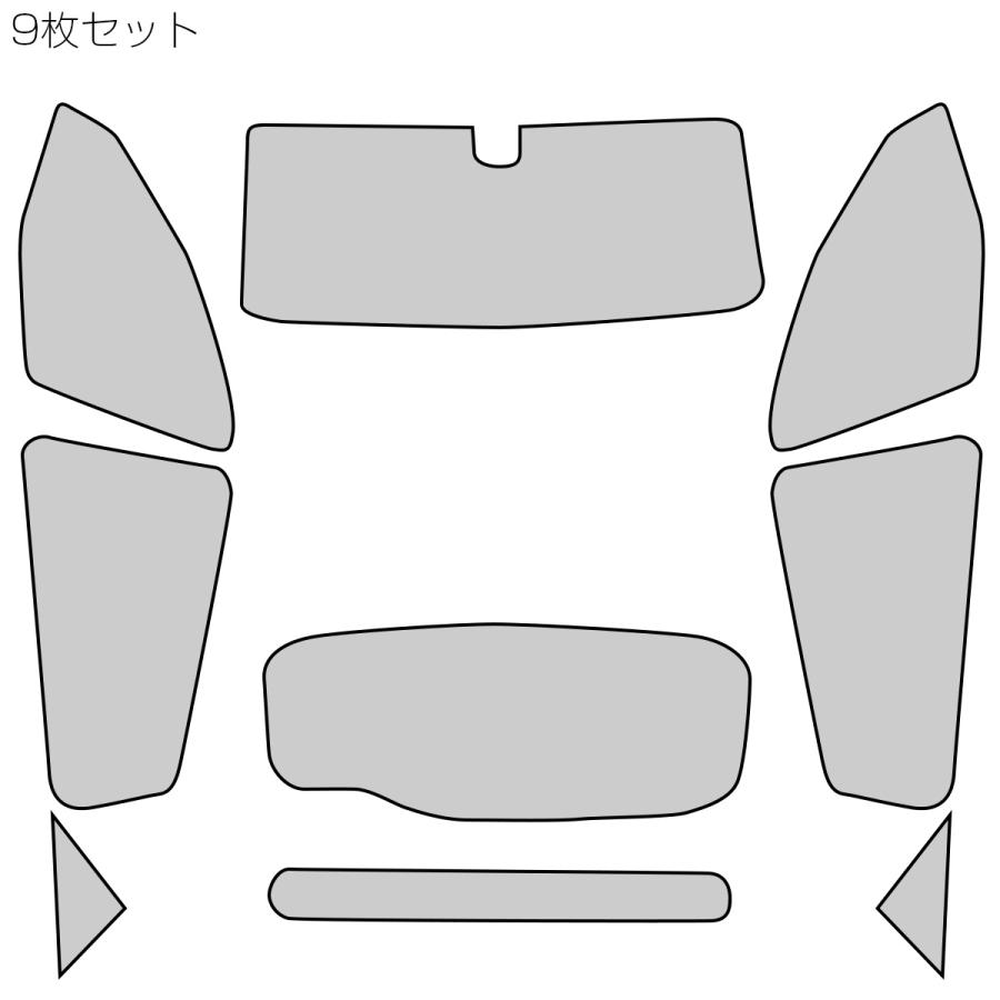 プリウス ZVW50系 サンシェード 前期専用 全窓セット 車中泊 日よけ