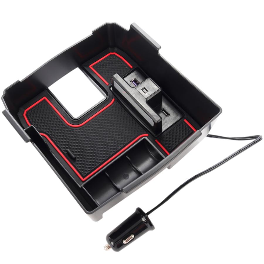 カローラ カローラクロス センター コンソール ボックス トレイ USB 2