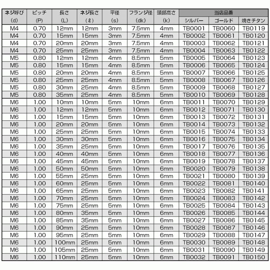 M8×70mm テーパーヘッドボルト ステンレス製キャップボルト クランクケースなどのエンジン周りに シルバー TB0045 | ブランド登録なし | 04