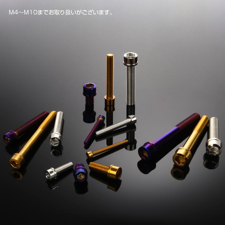 SUS304 キャップボルト M6×10mm P1.0 六角穴付きボルト スリムヘッド シルバー ステンレス製 TB0188｜eale｜04