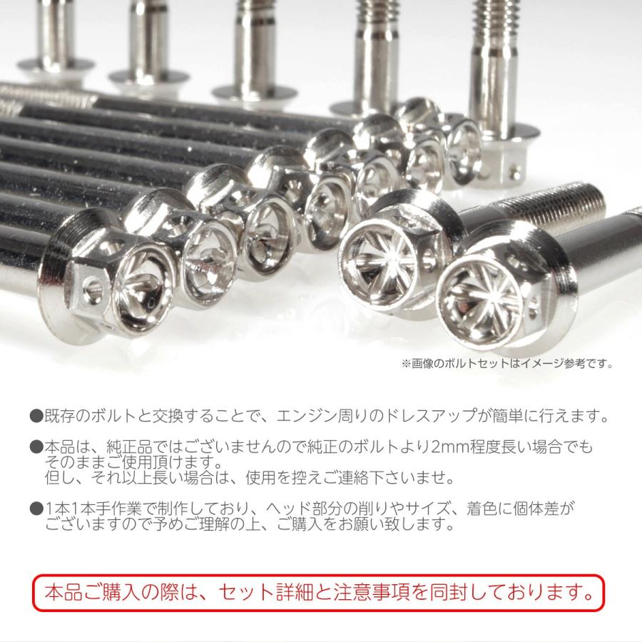 ホンダ（HONDA） エイプ XR モタード 50 100 エンジンカバーボルト 14