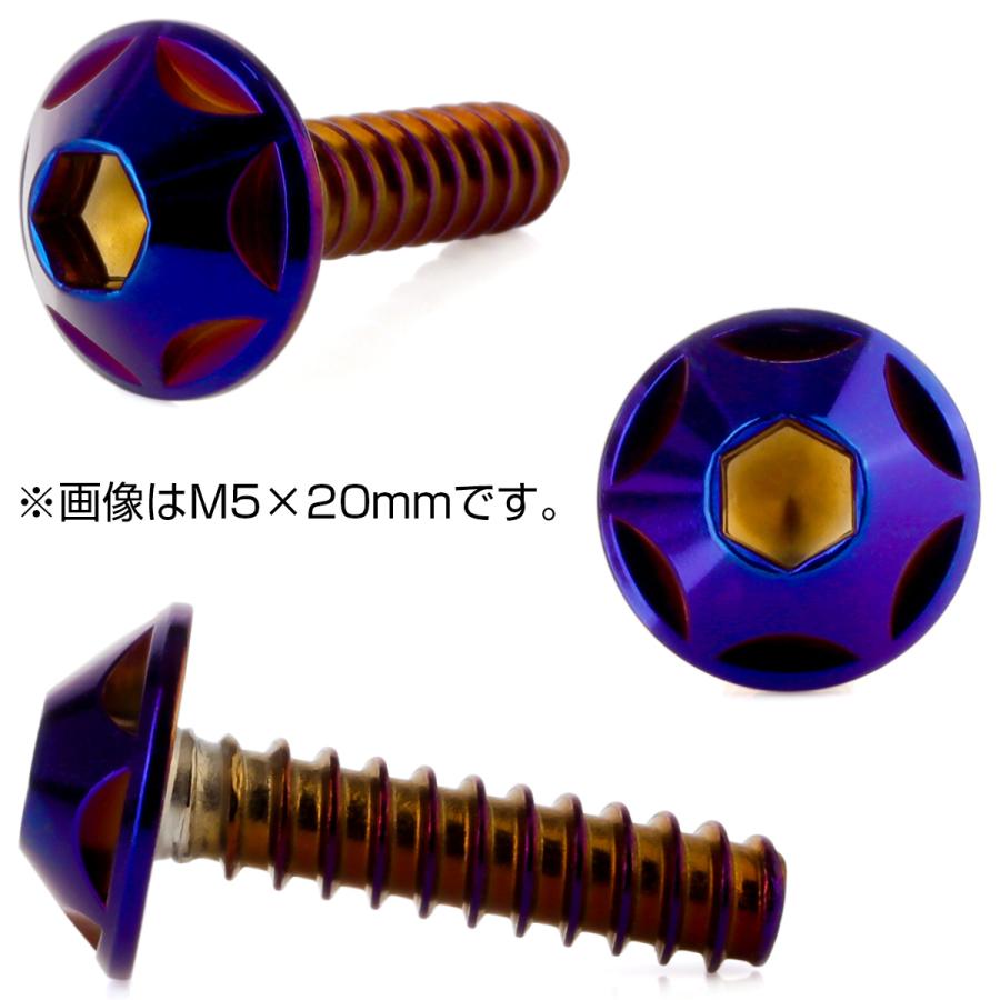 タッピングネジ M4×16mm スターヘッド ネジ ステンレス カウルやパネル
