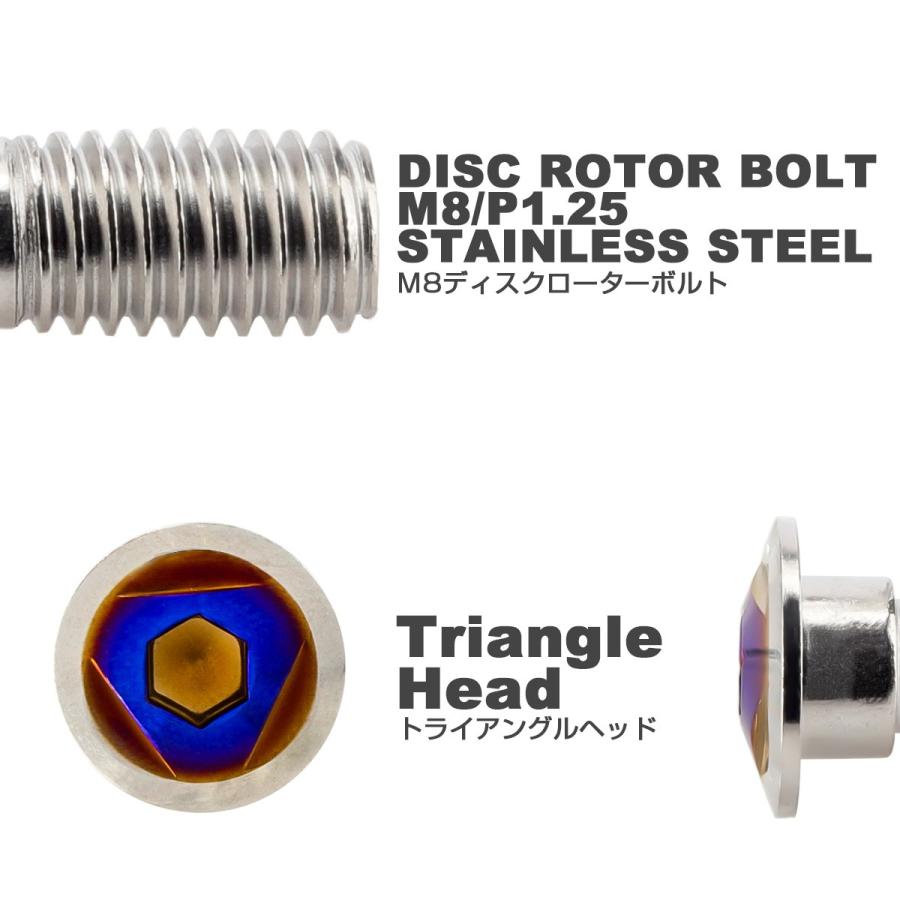 ホンダ ブレーキ ディスク ローター ボルト M8×15mm P1.25