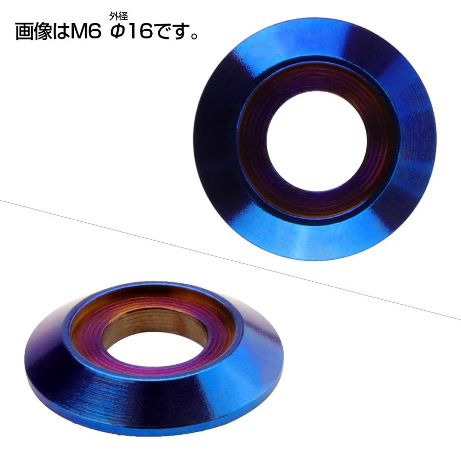 M8 ボルト座面枠付 ワッシャー 外径19mm フジツボ ボルトカラー M8 ボルト座面枠付 ワッシャー 外径19mm フジツボ ボルトカラー