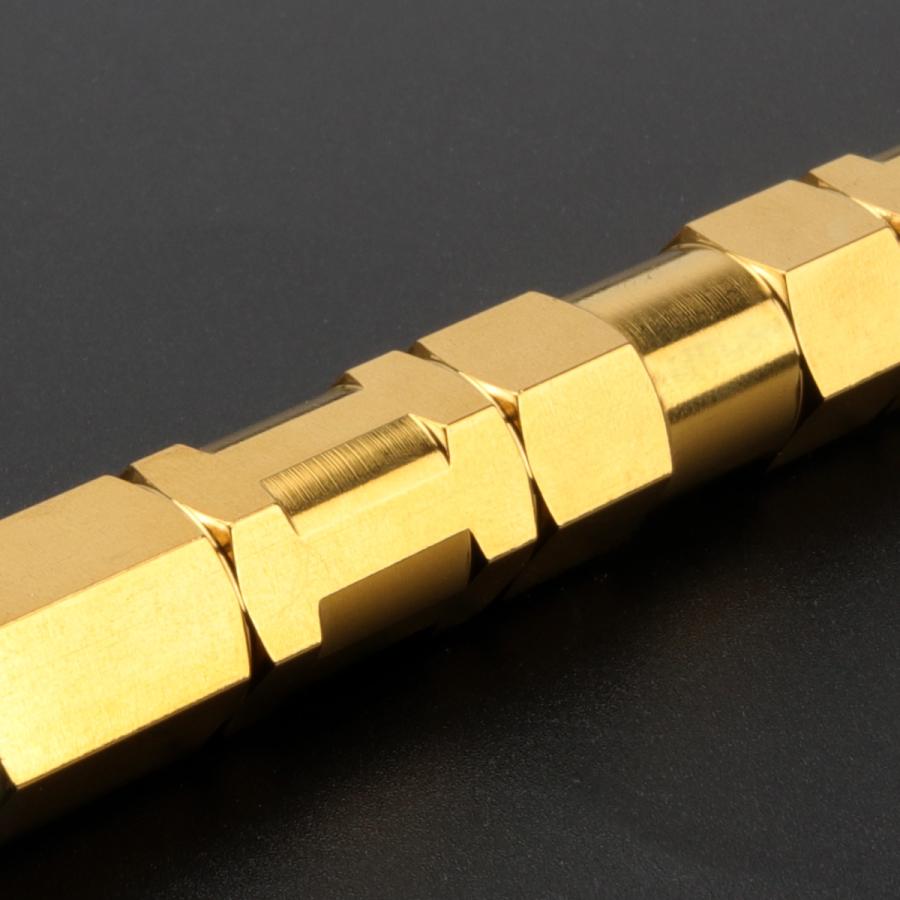 バイク 汎用 トルクロッド ステンレス 195-215mm ピロボール M8 調整式 Aタイプ Sサイズ ゴールド TH0057 | ブランド登録なし | 02