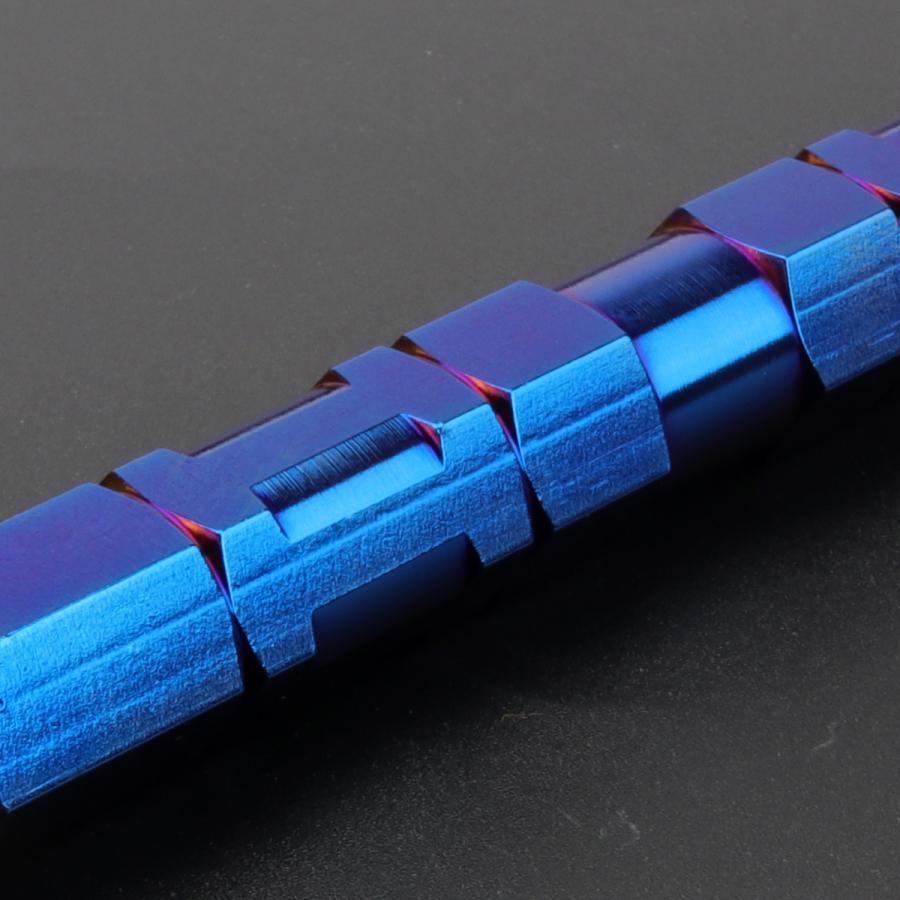 バイク 汎用 トルクロッド ステンレス 195-215mm ピロボール M8 調整式 Aタイプ Sサイズ ブルー TH0058 | ブランド登録なし | 02