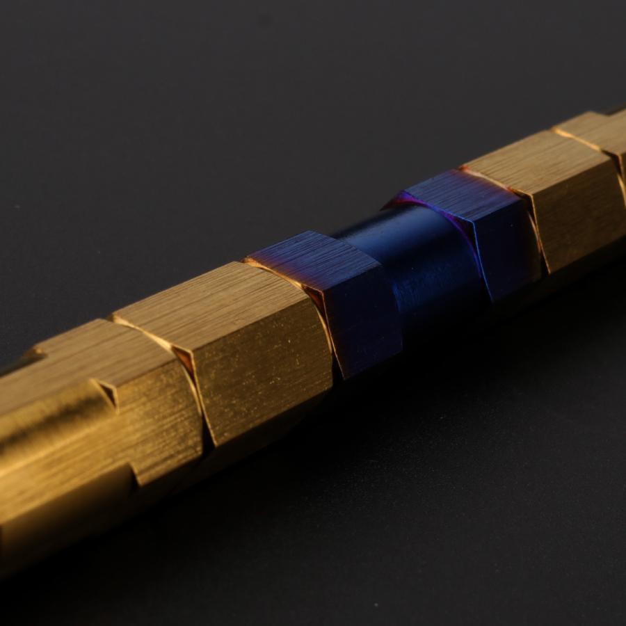 バイク 汎用 トルクロッド ステンレス 250-270mm ピロボール M8 調整式 Aタイプ Mサイズ ゴールド＆ブルー TH0065 | ブランド登録なし | 02