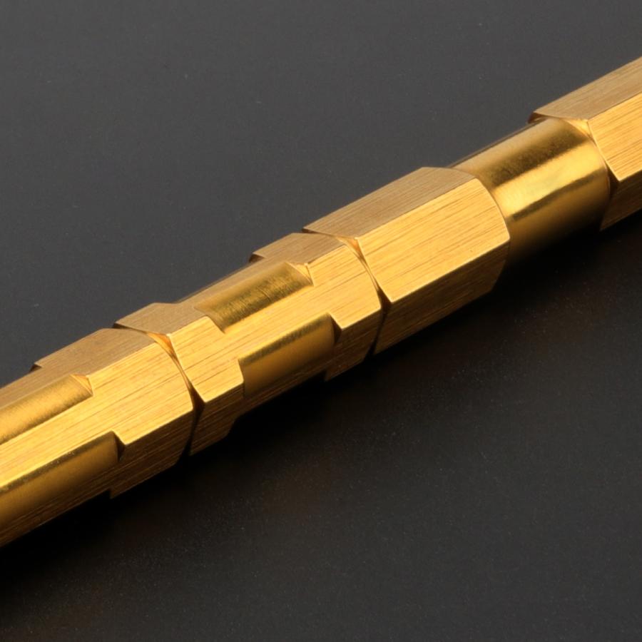 バイク 汎用 トルクロッド ステンレス 310-330mm ピロボール M8 調整式 Aタイプ Lサイズ ゴールド TH0067 | ブランド登録なし | 02