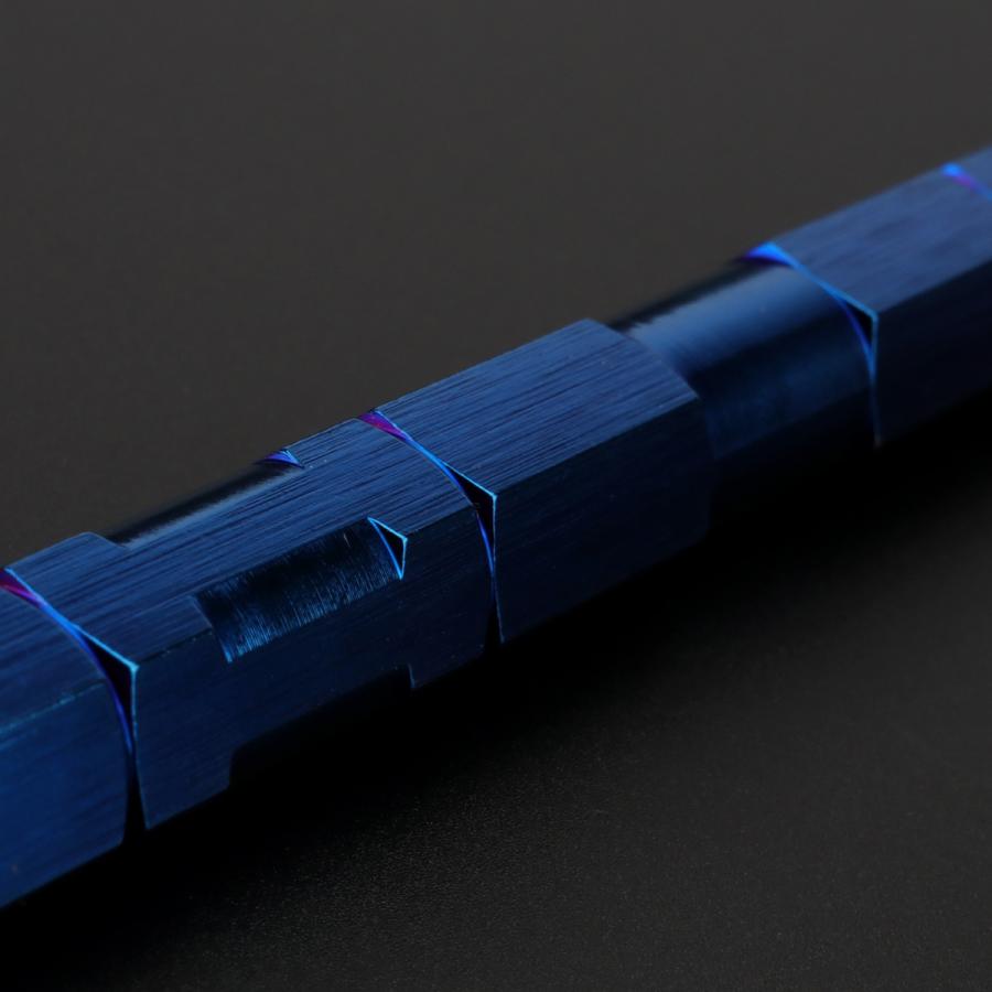 バイク 汎用 トルクロッド ステンレス 310-330mm ピロボール M8 調整式 Aタイプ Lサイズ ブルー TH0068 | ブランド登録なし | 02