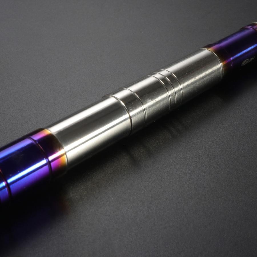 汎用 トルクロッド ステンレス Cタイプ Mサイズ 270mm バイク 二輪 シルバー＆ブルー TH0094 | ブランド登録なし | 01