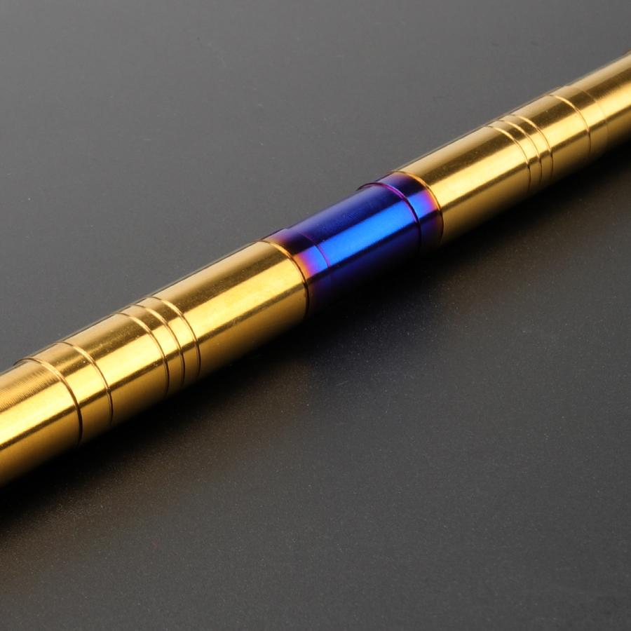 バイク 汎用 トルクロッド ステンレス 250-270mm ピロボール M8 調整式 Cタイプ Mサイズ ゴールド＆ブルー TH0095 | ブランド登録なし | 02