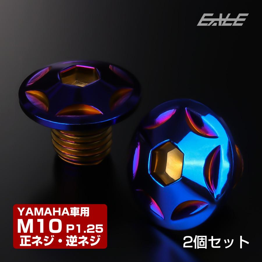 ヤマハ発動機 ミラーホールカバーボルト キャップ M10×10mm P1