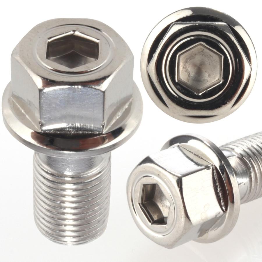 ブレーキ バンジョーボルト M10 P1.25 SUS304 ステンレス製 六角穴付き シルバー TH0216 | ブランド登録なし | 02