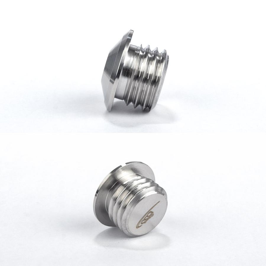 オイルフィラーキャップ M20 P2.5 六角穴 ヘッド外径25mm ステンレス製 BT マットシルバー 汎用 TH0278 | ヤマハ発動機 | 02