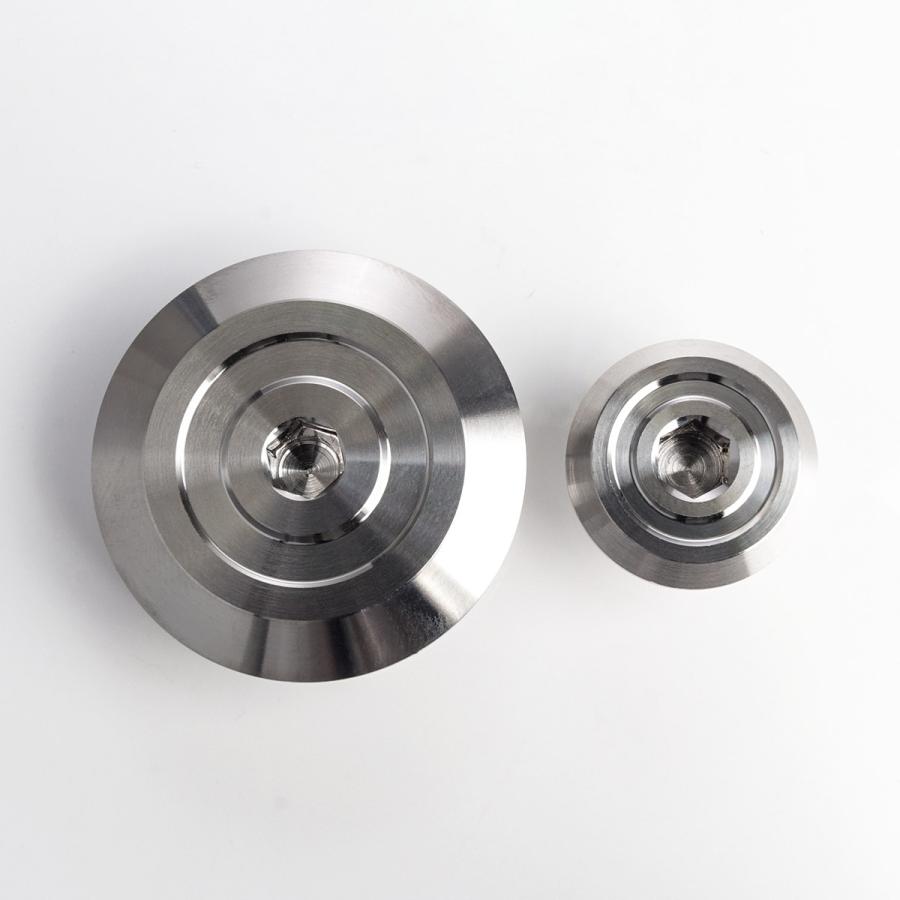 ホンダ車用 M14 M30 ジェネレーターカバー クランク＆ポイントホール キャップセット ステンレス製 CNC_AA マットシルバー TH0326 | ホンダ | 03