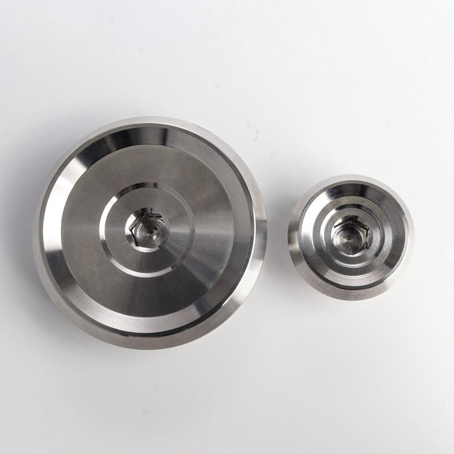 ヤマハ車用 M14 M32 ジェネレーターカバー クランク＆ポイントホール キャップセット ステンレス製 CNC-P1 マットシルバー TH0332 | ヤマハ発動機 | 03