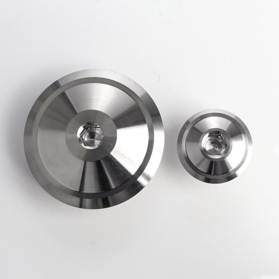 ヤマハ車用 M14 M32 ジェネレーターカバー クランク＆ポイントホール キャップセット ステンレス製 BT マットシルバー TH0334 | ヤマハ発動機 | 03