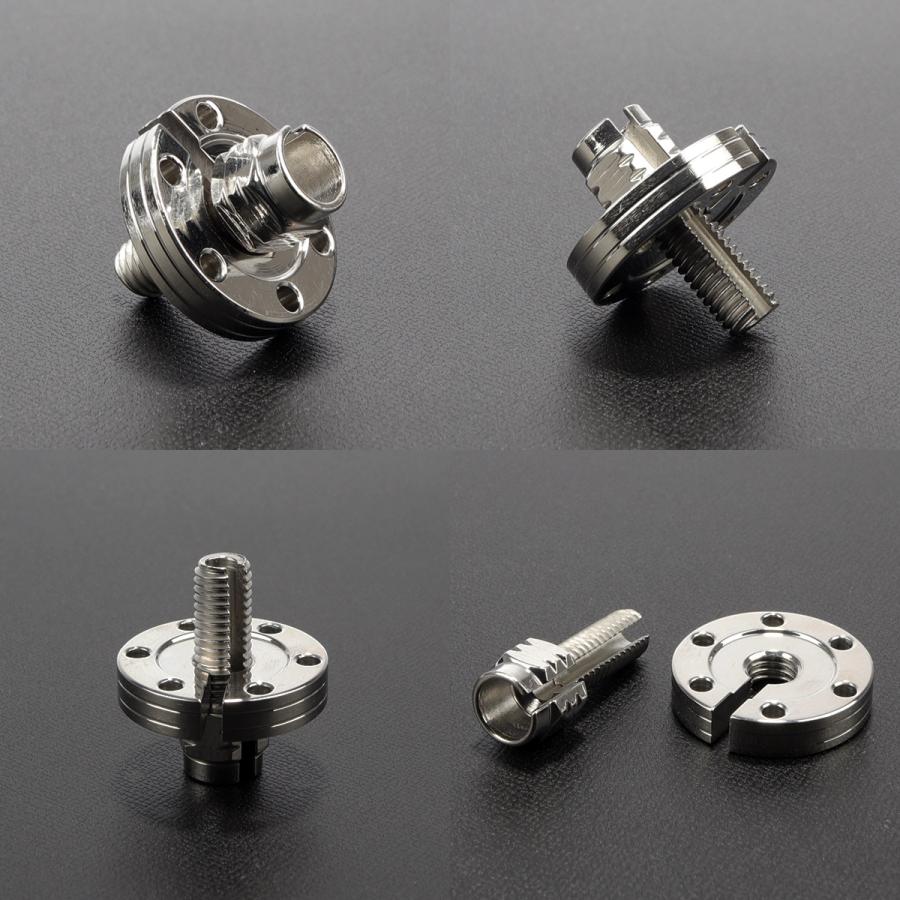 クラッチケーブル アジャスター M8 P1.25 汎用 ステンレス製 シルバー TH0395 | ブランド登録なし | 02