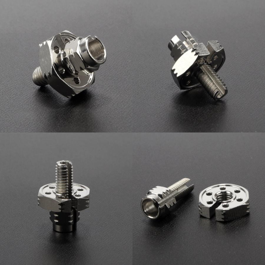 クラッチケーブル アジャスター M8 P1.25 汎用 H-1 ステンレス製 シルバー TH0404 | ブランド登録なし | 02