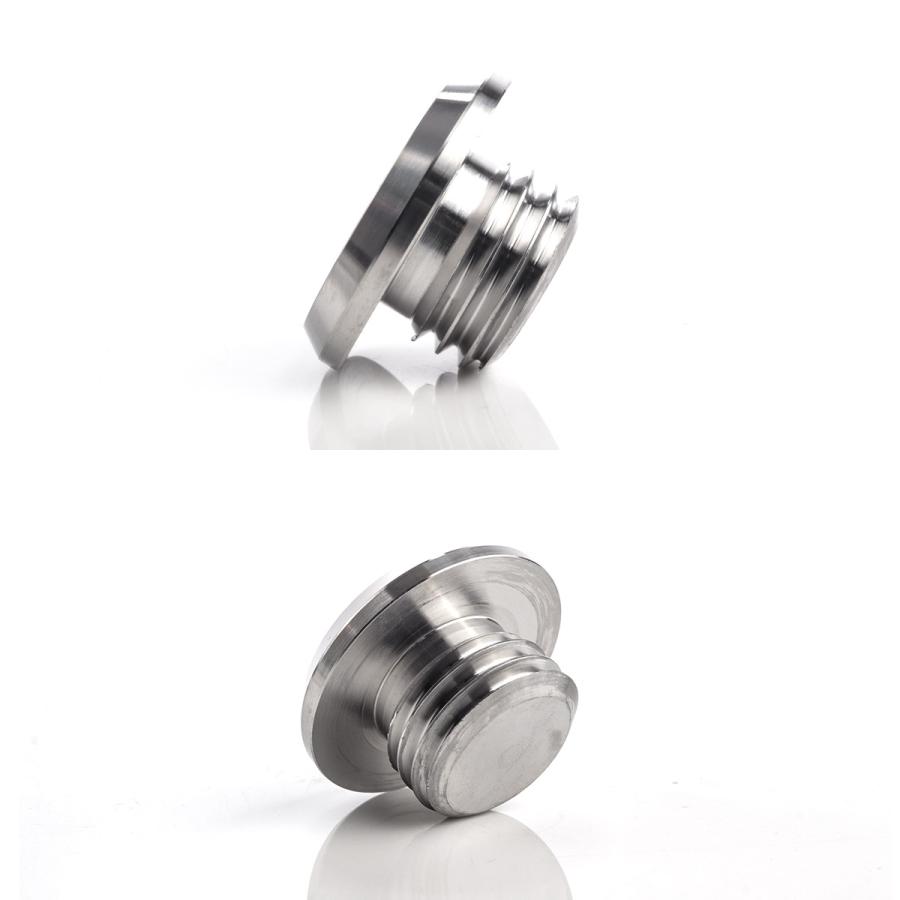 オイルフィラーキャップ M20 P2.5 六角穴 ステンレス製 マットシルバー 汎用 TH0477 | ホンダ | 02