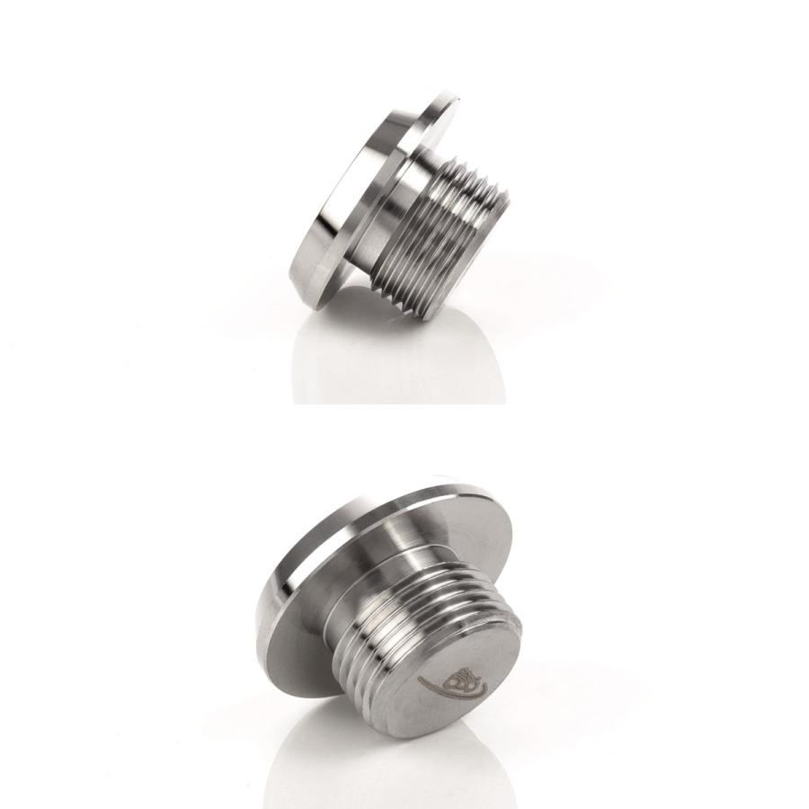 オイルフィラーキャップ M20 P1.5 六角穴 ステンレス製 マットシルバー 汎用 TH0494 | スズキ | 02