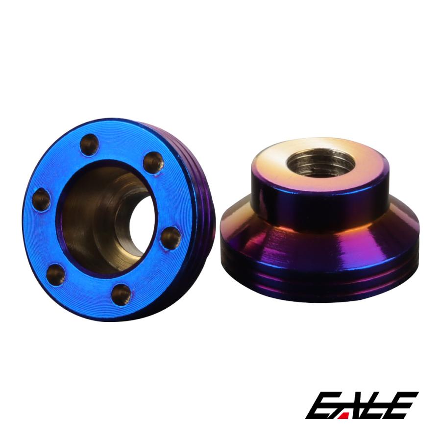 M6キャップボルト用 カラー ワッシャー フジツボ型 SUS304ステンレス ブルー 2個セット TH0503 | ブランド登録なし