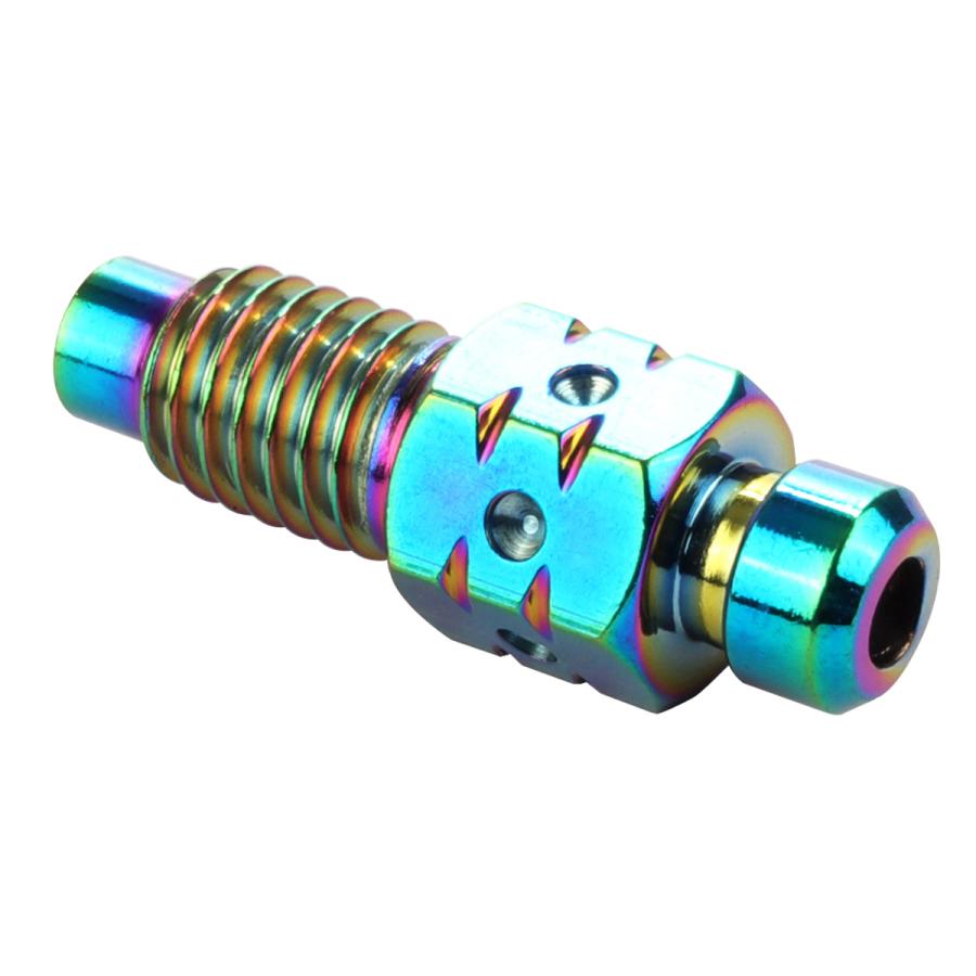 M8 P1.25 エアブリード スクリュー エアブリーダー バルブ ニップル ステンレス レインボーグリーン TH0608 | ブランド登録なし | 04