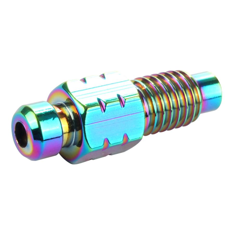 M8 P1.25 エアブリード スクリュー エアブリーダー バルブ ニップル ステンレス レインボーグリーン TH0610 | ブランド登録なし | 04