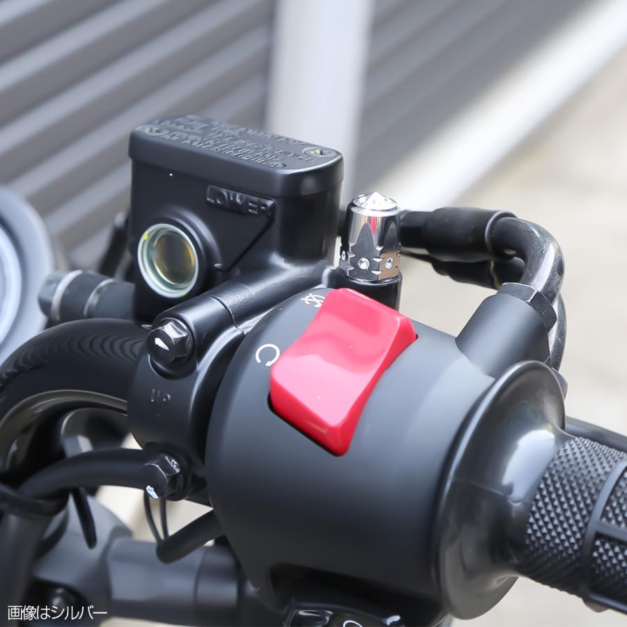 M10 ミラーホール カバーキャップ ボルト バレット シルバー 正ネジ 正ネジ 2本セット TH0632 | ブランド登録なし | 05