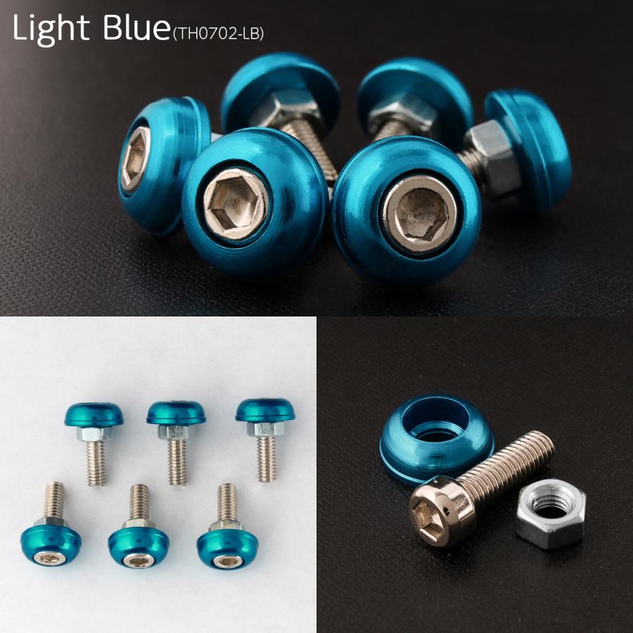 ボルト＆ワッシャーセット M6×20mm P1.0 ボルト 外径18mm アルミワッシャー 6個セット TH0702 | ブランド登録なし | 12