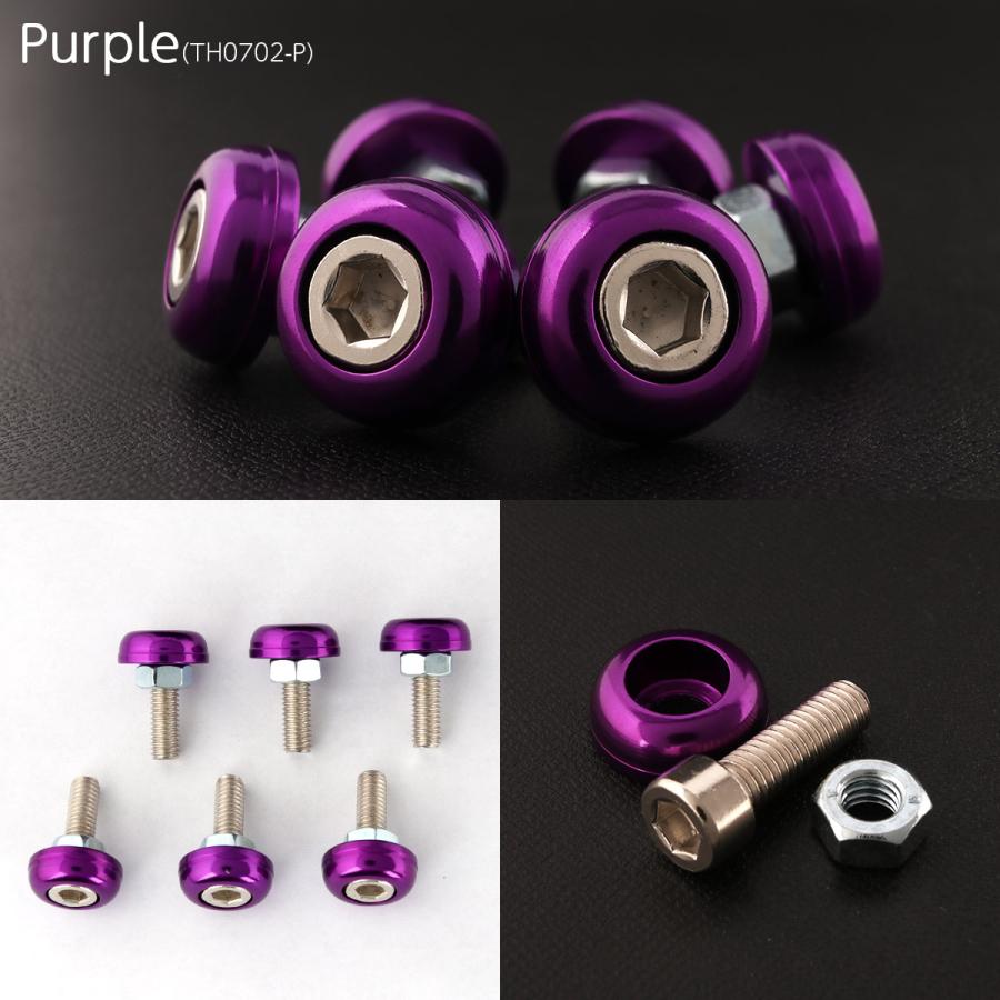 ボルト＆ワッシャーセット M6×20mm P1.0 ボルト 外径18mm アルミワッシャー 6個セット TH0702｜eale｜15