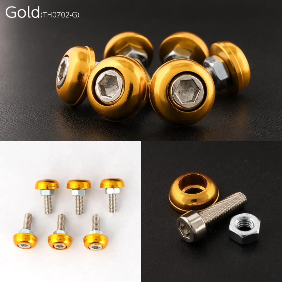 ボルト＆ワッシャーセット M6×20mm P1.0 ボルト 外径18mm アルミワッシャー 6個セット TH0702｜eale｜17