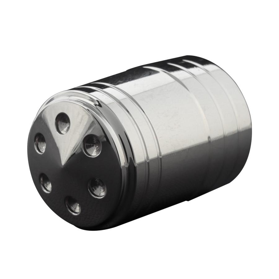 キックペダルカバー 全長35mm 内径15.5mm ステンレス製 シルバー