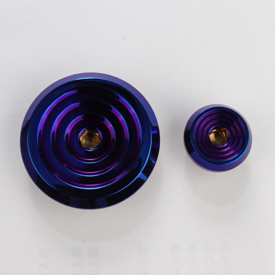 スズキ用 M13 M36 ジェネレーターカバー クランクケースカバー キャップセット ステンレス FI- CNC__C1 焼チタンカラー TH0737 | スズキ | 03